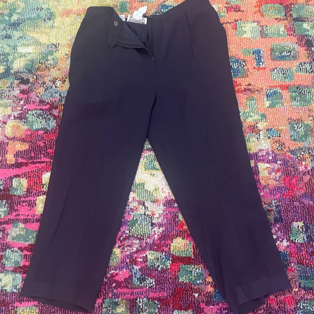 Purple suit pants